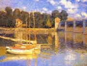 Claude Monet Le Pont d'Argenteuil Spain oil painting artist
